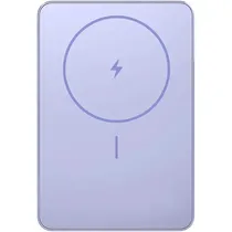 Carregador Portátil Xiaomi 5000MAH WPB0507S Magsafe Roxo