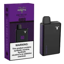 Vaper Ignite V40 4000 Puff Blue Razz Ice