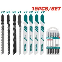 Conjunto de Lâminas de Serra Tico-Tico Total TAC1501 15PCS