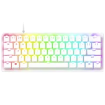 Teclado Gamer Razer Huntsman V3 Pro Mini 60% Analog Optical USB / RGB / Inglês - Branco (RZ03-04991800-R3U1)