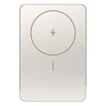 Carregador Portátil Xiaomi Super Slim Magnetic Power Bank 5000 WPB0507S 5000MAH - Dourado