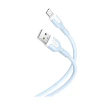 Cabo Xo NB212 Type-C/USB-A 2.1A/1M - Azul