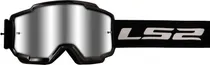 Óculos para Moto LS2 Helmets Charge Goggle 7202001012 - Black/Clear