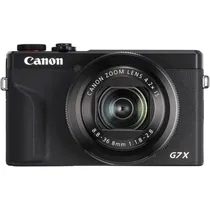 Canon Camara Powershot G7X Mark III 20.1MP 4K Black