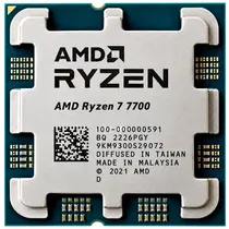 Cpu OEM AMD AM5 Ryzen R7 7700 3.8GHZ s/CX s/fan Sem Garantia