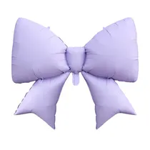 Globo Moño 98CM Foil Lila