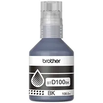 Botella de Tinta Brother BTD100BK 108ML - Negro