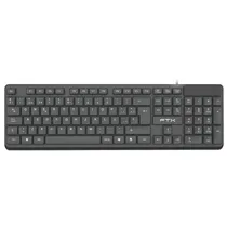 Teclado FTX K87 Espanhol USB Preto 128670