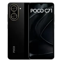 Smartphone Xiaomi Poco C71 Global 128GB 4GB Ram Dual Sim Tela 6.88" - Preto (Lacre Pequeno)