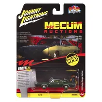 Carrinho Johnny Lightning Mecum Auctions - 1969 Dodge Charger Daytona - Escala 1/64