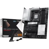 Placa-Mãe MSI Pro X870E-s Evo Wi-Fi Soquete AM5 DDR5 (911-7E86-006)