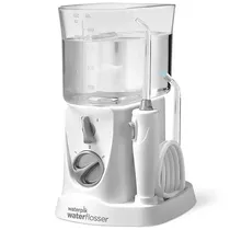 Irrigador Bucal Waterpik Nano Waterflosser WP-250EU com 3 Níveis de Pressão 400 ML Bivolt - Branco