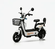 Moto Electrica Hengda 350WATS YQ-JY Blanco