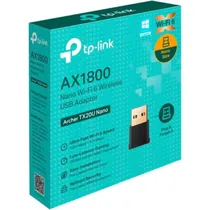 Adaptador USB TP-Link Archer TX20U Nano AX1800 Wi-Fi 6 Dual Band
