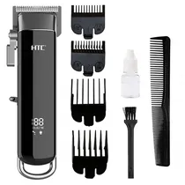 Cortador de Cabelo HTC AT-768 Recarre. BLK/Cinza*