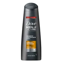Shampoo Dove+Care Fuerza Extrema 2EN1 400ML 023505