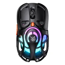 Mouse Onikuma DM02 Tri-Mod RGB Bateria Black 12800DPI