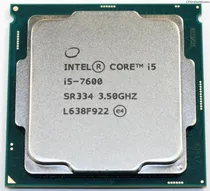 Cpu OEM Intel 1151 i5 7600 3.5GHZ s/CX s/fan s/G