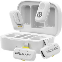 Microfone Sem Fio Hollyland Lark A1 Combo - Branco