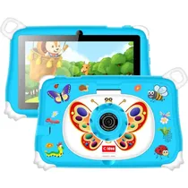 Tablet C Idea CM86 Kids para Criança / 6GB + 128GB / Tela 7" / Wifi / Android 15 - Blue