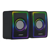 Satellite Speaker AS-92005B BT/RGB/Aux/USB Negro