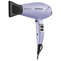 Secador de Cabelo Mondial Space Shine SC-21-Bi - 2200W - Bivolt - Roxo