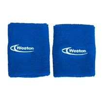 Muñequeras Weston Azul Royal 2PZS 8X9.5CM