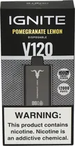 Vape Descartável Ignite V120 Pomegranate Lemon 12000 Puffs