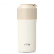 Suporte para Garrafa de Plástico Tyeso TS-01-01005 MZ-272 de 1 Litro - Branco