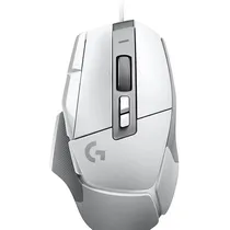 Mouse Gaming Logitech G502 X USB - Branco/Cinza