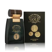 New Brand Perfume Prestigie Gold Men Eau de Toilette 100ML