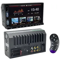 Rádio Toca Ecopower EP-8766 7"  Touch/ USB/ SD/ Aux/ BT/ App