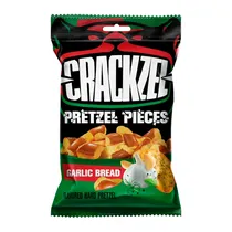 Salgadinho Pretzel Crackzel Garlic Pacote 65G