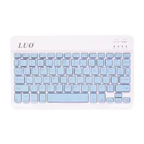 Mini Teclado Magnético Luo LU-BT030 Pro Slim Bluetooth Keyboard 10" - Azul