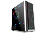 Gabinete Satellite K382 8 Cooler Fan/Preto e Branco