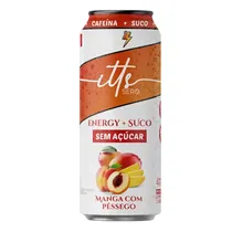 Itts Sero Energy + Suco 269ML - Manga com Pêssego