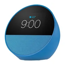 Amazon Echo Spot Alexa Smart 2024 com Relogio / Ocean Blue