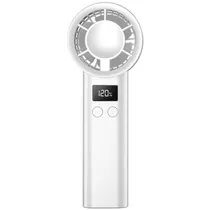 Mini Ventilador Portátil Hengda YQ10528 / 120 Niveis / Recarregavel - Branco