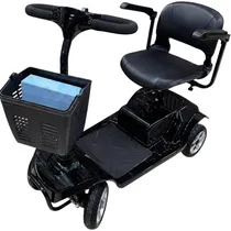 Scooter Elétrico de Mobilidade com 4 Rodas - para Adulto - 250W - Preto