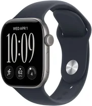 Apple Watch S12 (GPS) Caixa Alumínio Space Gray 42MM Pulseira Blue s/M A3581 (Caixa Feia)