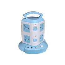 Torre de Tomadas - 8 Tomadas - 3 USB - 220V