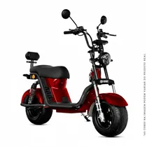 Smart Wheel X12 Bordo (Wine Red) Power Moto Elétrica 1000W – 60V/20AH