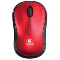 Mouse Wire Logitech M185 910-003635 Vermelho