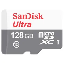 Memoria Micro SD Sandisk Ultra 100 MB/s C10 128 GB(SDSQUNR-128G-GN3MA)