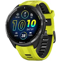 Relógio Smartwatch Garmin Forerunner 965 Amoled - Amarelo / Preto (010-02809-22)