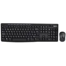 Teclado USB Logitech MK270 c/Mouse s/fio Espanhol