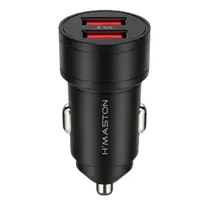 Fuente de Coche Maston LS04-2 USB/iPhone 4.8A Negro