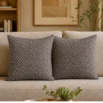Funda de Almohada Decorativa Hogar Textil 50X70CM - Light Brown