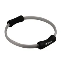 Mdbuddy Arco Anel Pilates / Yoga Cinza com Alcas de Espuma