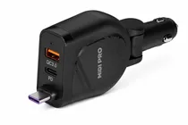 Carregador Veicular Midi Pro MDP-82ALC Retrátil